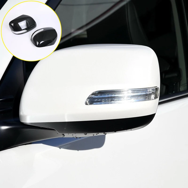 For Toyota Land Cruiser Prado FJ150 2018 ABS Outer Side Door Rear View Mirror Cover Cap Trim Decoration car styling accessories
For Toyota Land Cruiser Prado FJ150 2018 ABS Outer Side Door Rear View Mirror Cover Cap Trim Decoration car styling accessories