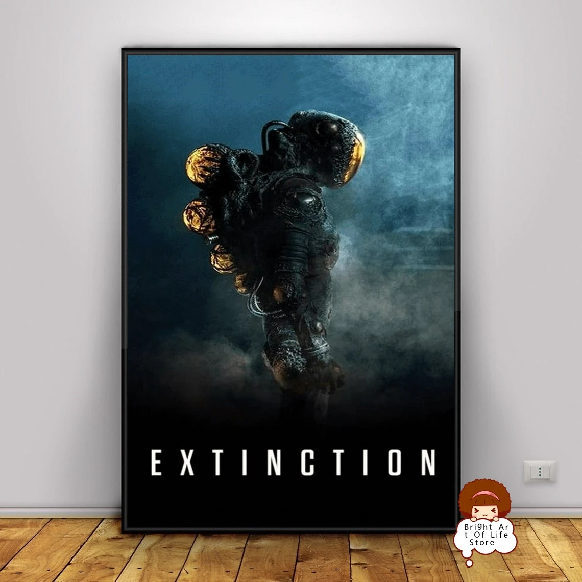 

Покрытие плаката из фильма «вымирание» (2018), фотопечать на холсте, настенное искусство, домашний декор (без рамки)