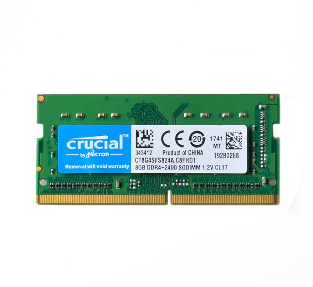 

Crucial ram memory ddr4 2GB 4GB 8GB 16GB PC4-19200 rams ddr4 SODIMM 2400 2666mhz 3200mhz RAM DDR4 4G 8GB 16GB 32GB memorial ddr4