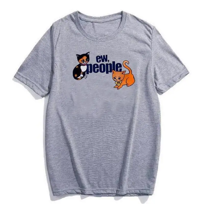 Ew People Cute Cats Print Women Tshirt Hipster Harajuku Shirt Plus Size Tee Shirt Femme Short Sleeve Casual T Shirt Women Tops
Ew People Cute Cats Print Women Tshirt Hipster Harajuku Shirt Plus Size Tee Shirt Femme Short Sleeve Casual T Shirt Women Tops