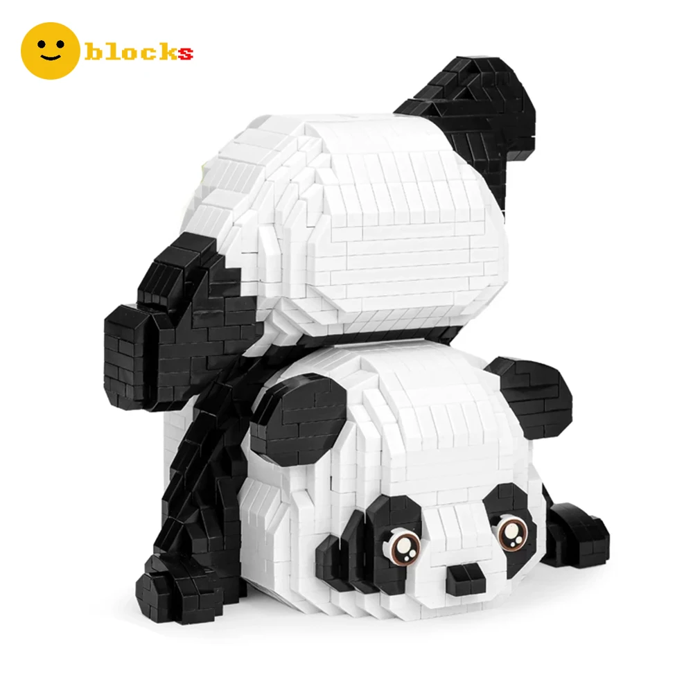 Creative Panda Building Blocks Cute Cartoon Panda 3D Model Educational Bricks Anime Toys For Boys Kids Christmas Gifts
Creative Panda Building Blocks Cute Cartoon Panda 3D Model Educational Bricks Anime Toys For Boys Kids Christmas Gifts