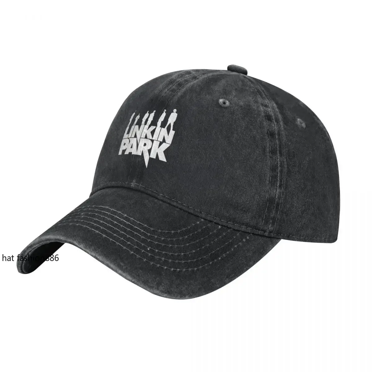 Постиранная мужская бейсболка LKN PRK Trucker Snapback Caps Dad Hat L-Linkin Park Golf Hats