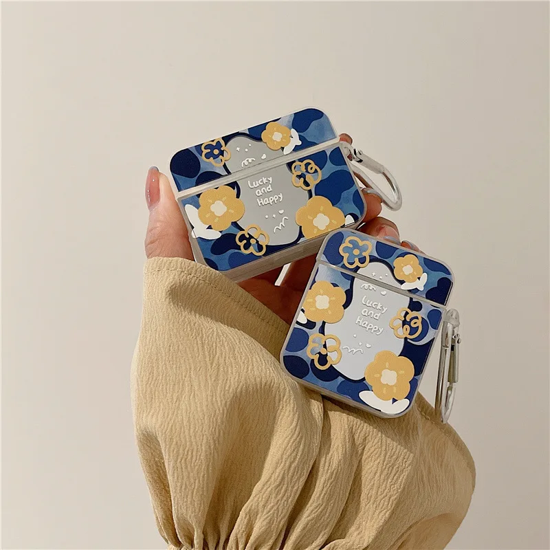 1pcs. ins Mirror Flower Suitable for airpods2 generation headphone cover Apple 3 Generation Pro square soft shell
1pcs. ins Mirror Flower Suitable for airpods2 generation headphone cover Apple 3 Generation Pro square soft shell