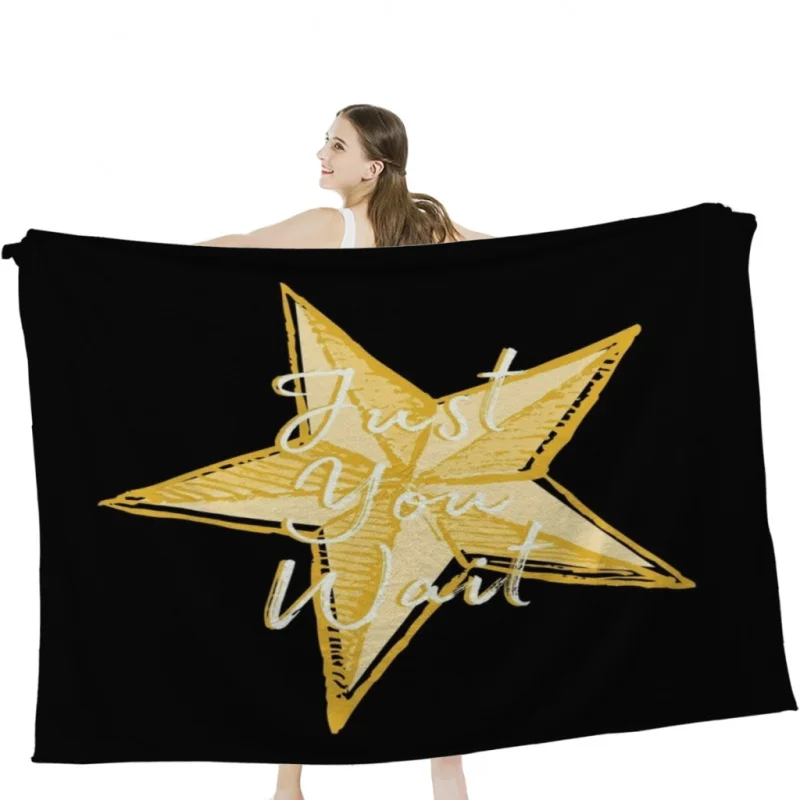 Hamilton Quote Just You Wait Soft Velvet Blanket Lightweight Bed Blanket Home Decor Fleece Blanket
Hamilton Quote Just You Wait Soft Velvet Blanket Lightweight Bed Blanket Home Decor Fleece Blanket