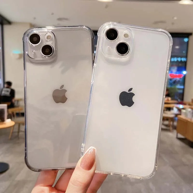 Transparent Four Corners Shockproof Case For iPhone 13 12 11 Pro Max X XS XR 7 8 Plus SE2022 Soft Clear Cover Protector Coque 
Transparent Four Corners Shockproof Case For iPhone 13 12 11 Pro Max X XS XR 7 8 Plus SE2022 Soft Clear Cover Protector Coque