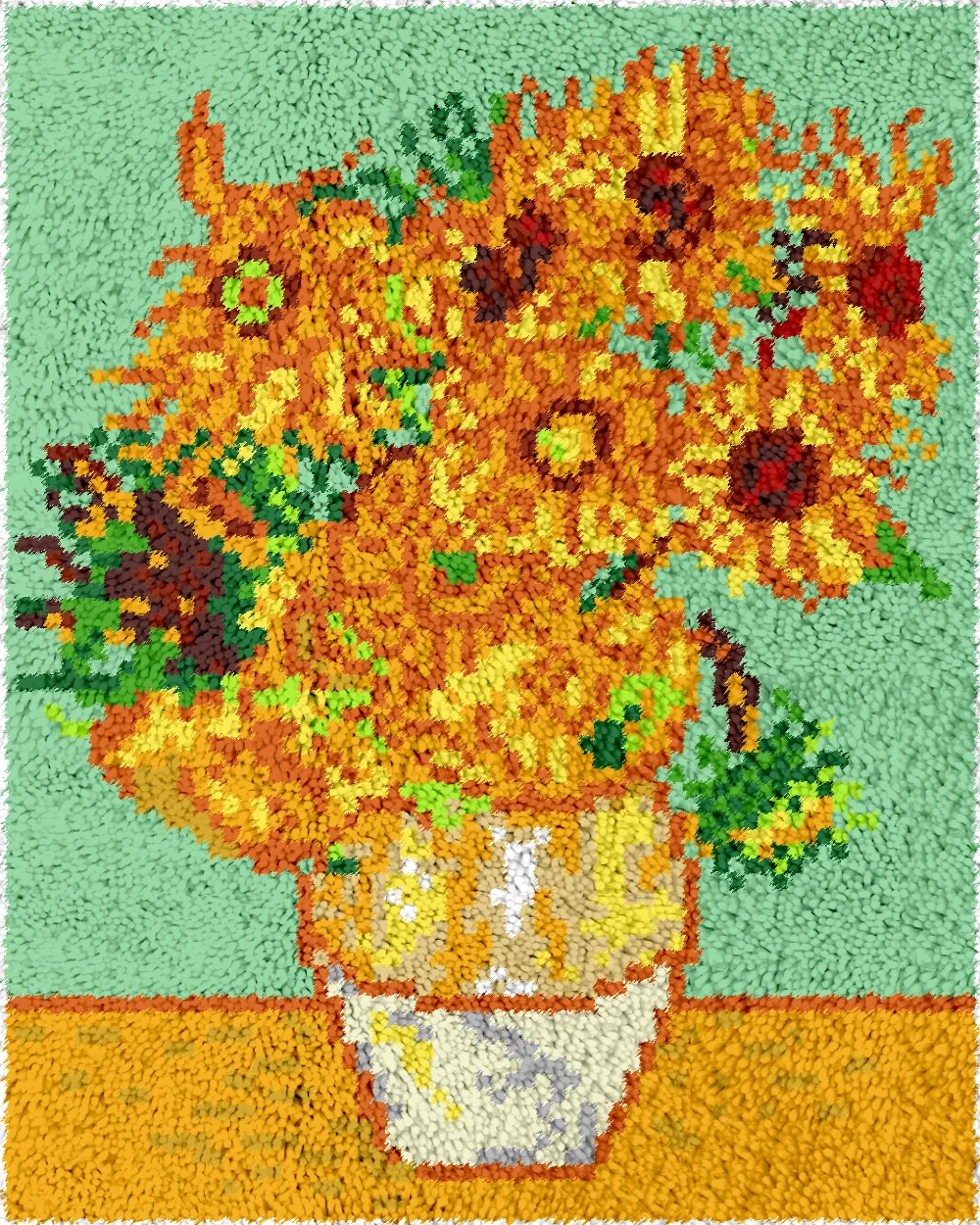 Latch Hook Rug Sunflowers Field Chunky Yarn Tapestry Kits Crochet Mat DIY Carpet Needlework Hobbies & Crafts ковровая вышивка
Latch Hook Rug Sunflowers Field Chunky Yarn Tapestry Kits Crochet Mat DIY Carpet Needlework Hobbies & Crafts ковровая вышивка