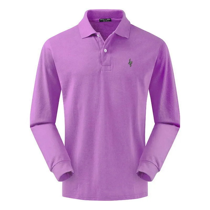 Рубашка-поло мужская с длинным рукавом, 100% хлопок, с вышивкой павлином
Рубашка-поло мужская с длинным рукавом, 100% хлопок, с вышивкой павлином