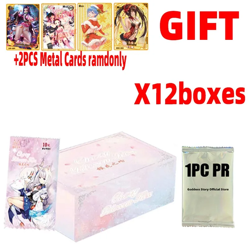 Wholesale 12/24/48boxes Goddess Story Cards Cherry Blossom kiss+Msr Pr Cards Table Playing Game Board Kids Toys Christmas Gift
Wholesale 12/24/48boxes Goddess Story Cards Cherry Blossom kiss+Msr Pr Cards Table Playing Game Board Kids Toys Christmas Gift