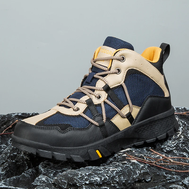 The latest sneakers Men's hiking shoes Mesh breathable hiking shoes Wear-resistant non-slip lace-up sneakers
The latest sneakers Men's hiking shoes Mesh breathable hiking shoes Wear-resistant non-slip lace-up sneakers