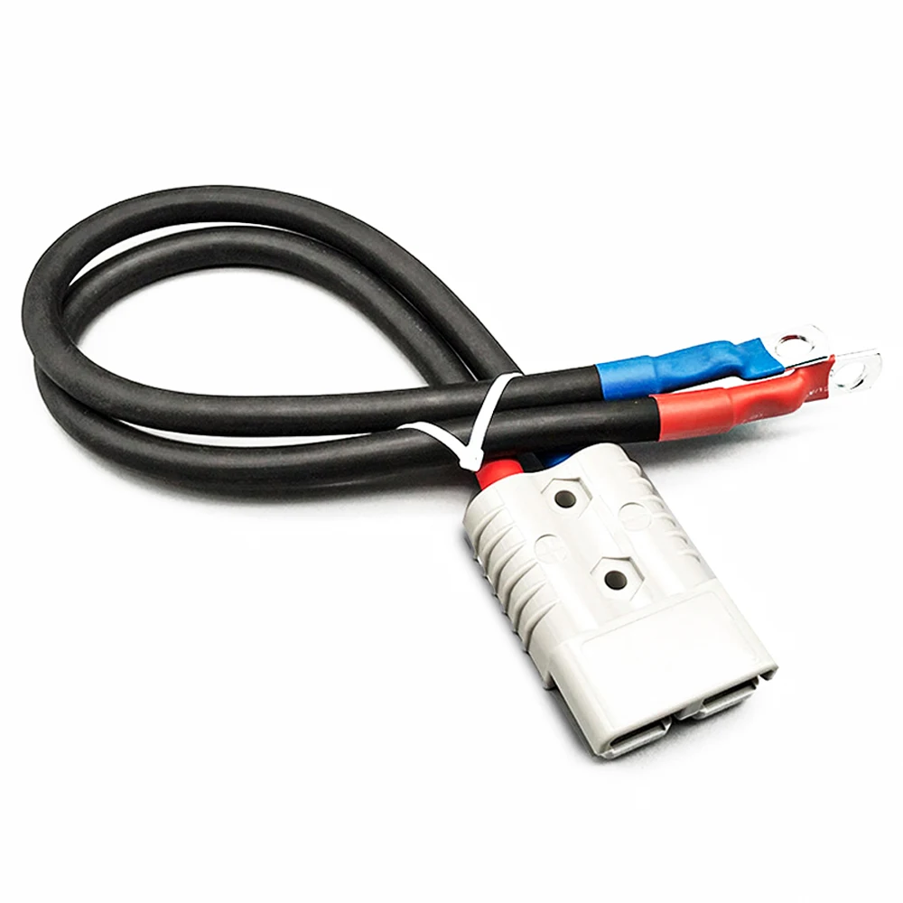 Jtron 120A 175A 350A Forklift battery chargers battery quick disconnect plug trailer winch plug 8AWG 10AWG 16mm² 35mm² wire M8
Jtron 120A 175A 350A Forklift battery chargers battery quick disconnect plug trailer winch plug 8AWG 10AWG 16mm² 35mm² wire M8
