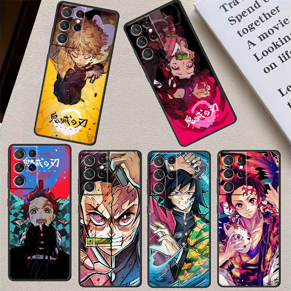 Demon Slayer Anime For Samsung S23 S22 S21 Ultra S20 FE Pro Lite S10 S9 S8 Plus 5G Black Phone Case Cover
Demon Slayer Anime For Samsung S23 S22 S21 Ultra S20 FE Pro Lite S10 S9 S8 Plus 5G Black Phone Case Cover