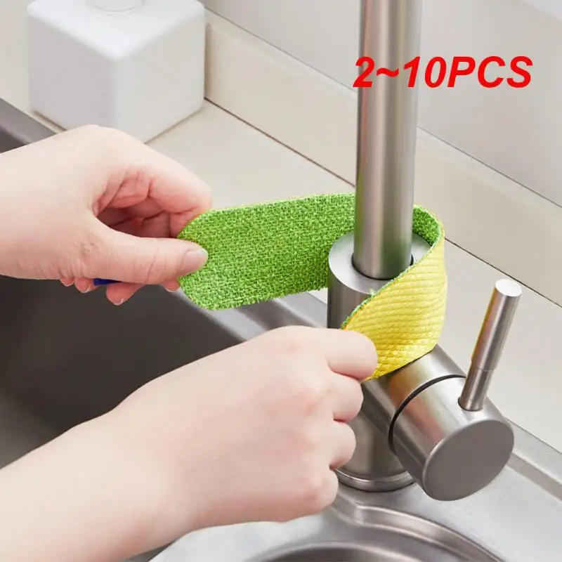 

Бытовые тряпки для мытья кухни, эффективная супер впитывающая ткань из микрофибры для уборки дома, мытья посуды, Кухонное чистящее полотенце