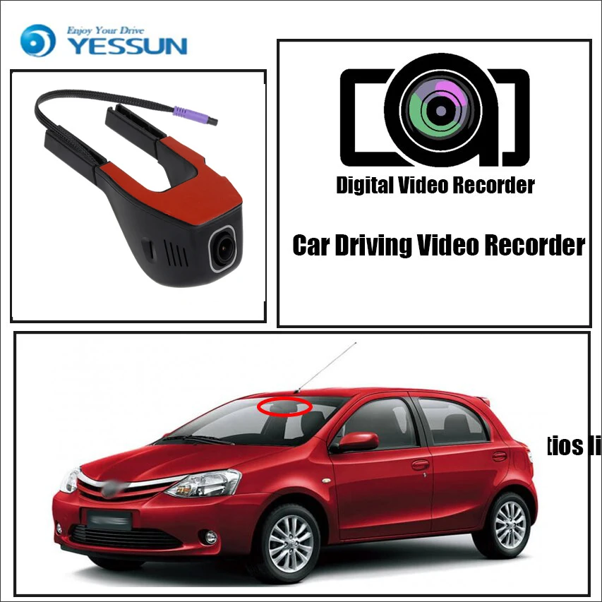 YESSUN для Toyota Etios liva Автомобильный видеорегистратор DVR Мини приложение управления Wifi камера FHD 1080P регистратор видеорегистратор
YESSUN для Toyota Etios liva Автомобильный видеорегистратор DVR Мини приложение управления Wifi камера FHD 1080P регистратор видеорегистратор