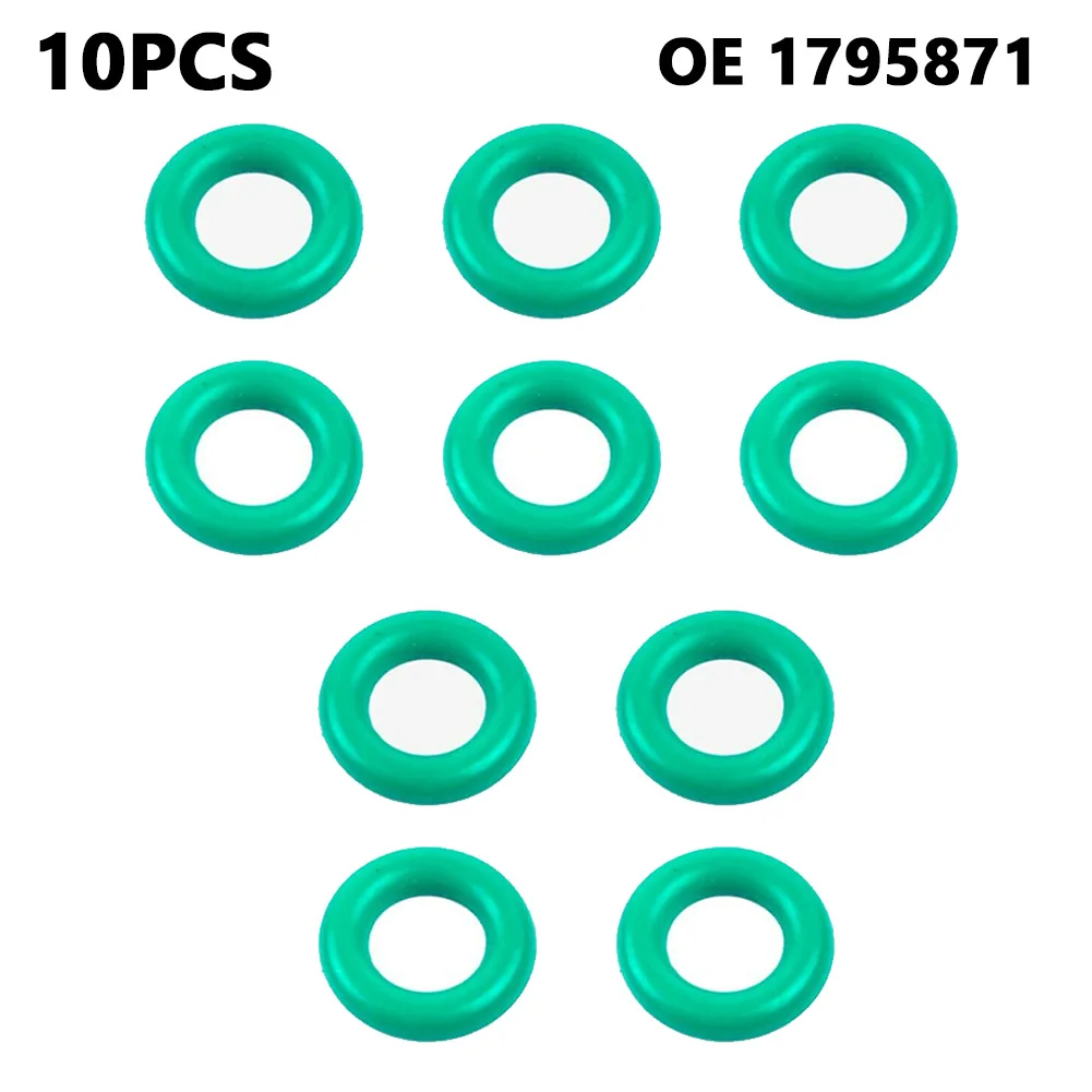 Durable High Quality New Practical Useful Fuel Injector Seal Washer Accessory Green Leak Off Pipe O Ring Replaces
Durable High Quality New Practical Useful Fuel Injector Seal Washer Accessory Green Leak Off Pipe O Ring Replaces