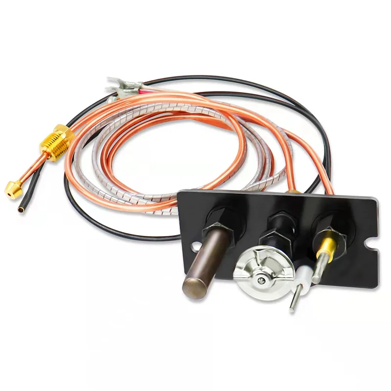 Propane & Natural Gas Fireplace Pilot Assembly Include Pilot Tube Thermocouple and Ignitor Wire Used for Fireplaces
Propane & Natural Gas Fireplace Pilot Assembly Include Pilot Tube Thermocouple and Ignitor Wire Used for Fireplaces