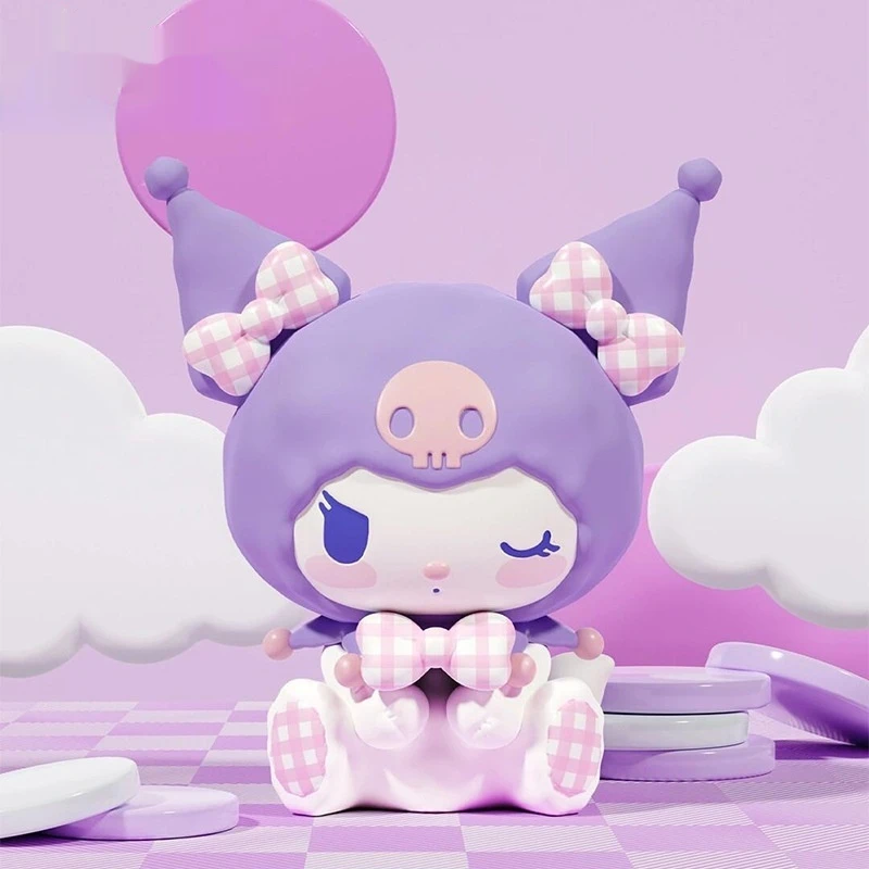 Miniso Kuromi копилка плюшевая игрушка серии статуя украшение для рабочего стола