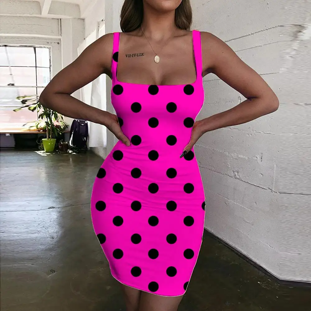 SOMEPET Dots Dress Women Geometry Bodycon Dress Pink Vestido Sexy Cute 3d Print Womens Clothing Mini Evening Beach Boho Femme
SOMEPET Dots Dress Women Geometry Bodycon Dress Pink Vestido Sexy Cute 3d Print Womens Clothing Mini Evening Beach Boho Femme
