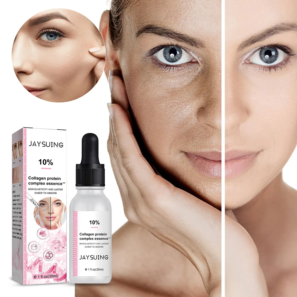 30ml Collagen Face Serum Anti-Wrinkles Fade Fine Lines Skin Lifting Firming Essence Hydrate Moisturize Skin Face Repairing Serum
30ml Collagen Face Serum Anti-Wrinkles Fade Fine Lines Skin Lifting Firming Essence Hydrate Moisturize Skin Face Repairing Serum