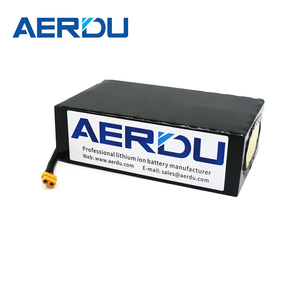 AERDU 36V 12AH Electric Bike Built in 30A BMS Lithium Battery Pack Ebike XT60 Plug
AERDU 36V 12AH Electric Bike Built in 30A BMS Lithium Battery Pack Ebike XT60 Plug