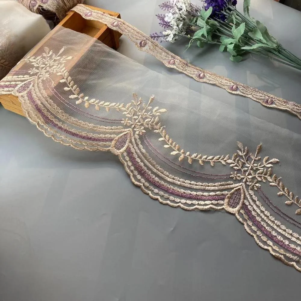 2Yards Purple Mesh Embroidered Flower Lace Trims for Sofa Chair Cushion Home Textiles Trimmings Ribbon Sewing Accessories Fabric
2Yards Purple Mesh Embroidered Flower Lace Trims for Sofa Chair Cushion Home Textiles Trimmings Ribbon Sewing Accessories Fabric