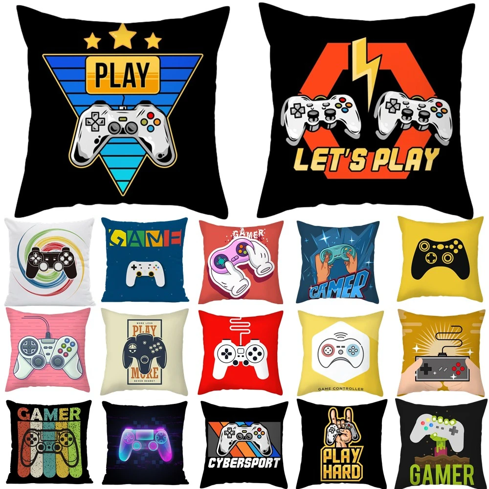 45X45CM Vintage Hot Video Gamer Cushions Case Classic Cartoon Print Pillows Case Sofa Couch Throw Pillow Party Decor
45X45CM Vintage Hot Video Gamer Cushions Case Classic Cartoon Print Pillows Case Sofa Couch Throw Pillow Party Decor