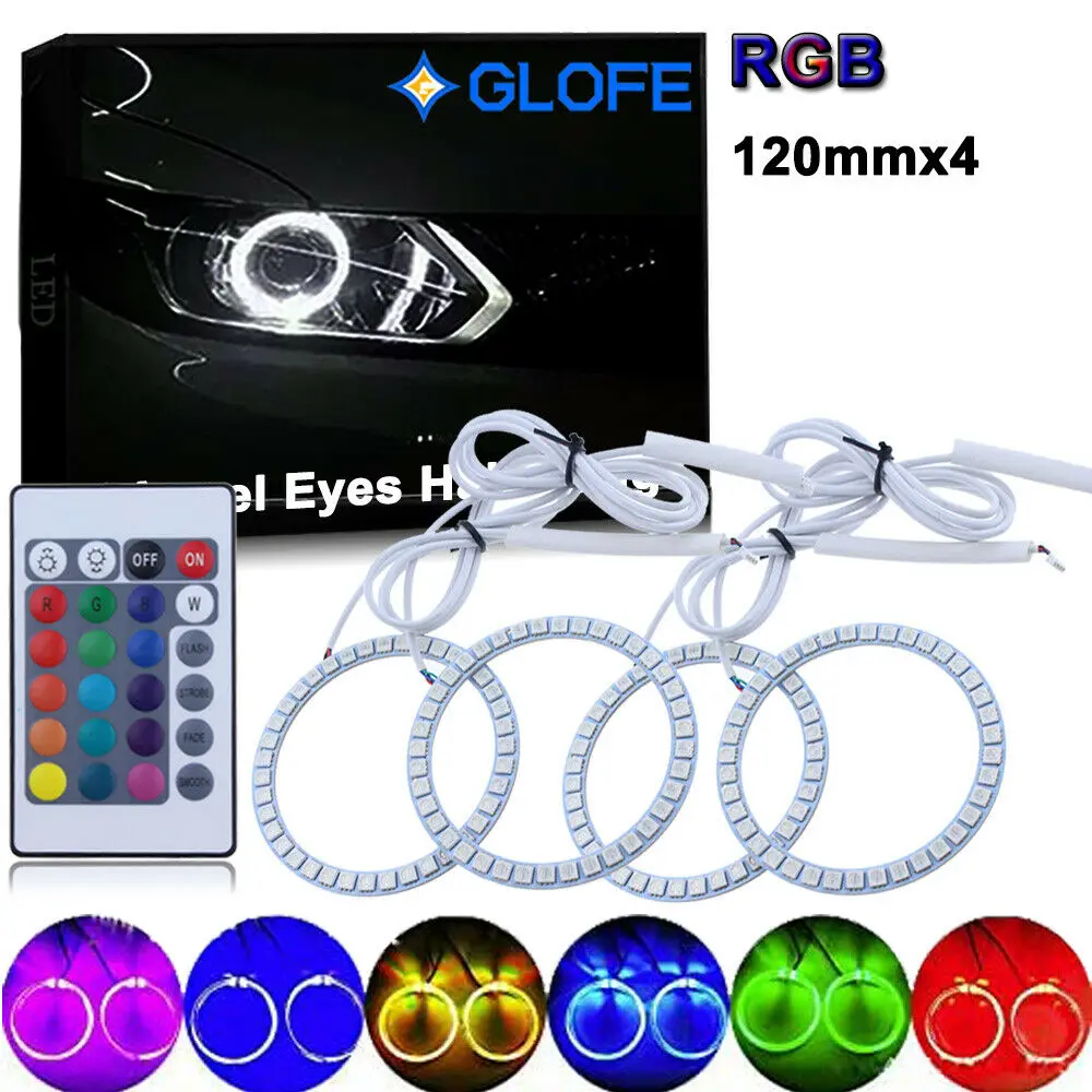 4 для Bmw E30 E32 E34 разноцветные Rgb светодиодные ангельские глазки Halo Ring Rf пульт дистанционного управления
4 для Bmw E30 E32 E34 разноцветные Rgb светодиодные ангельские глазки Halo Ring Rf пульт дистанционного управления