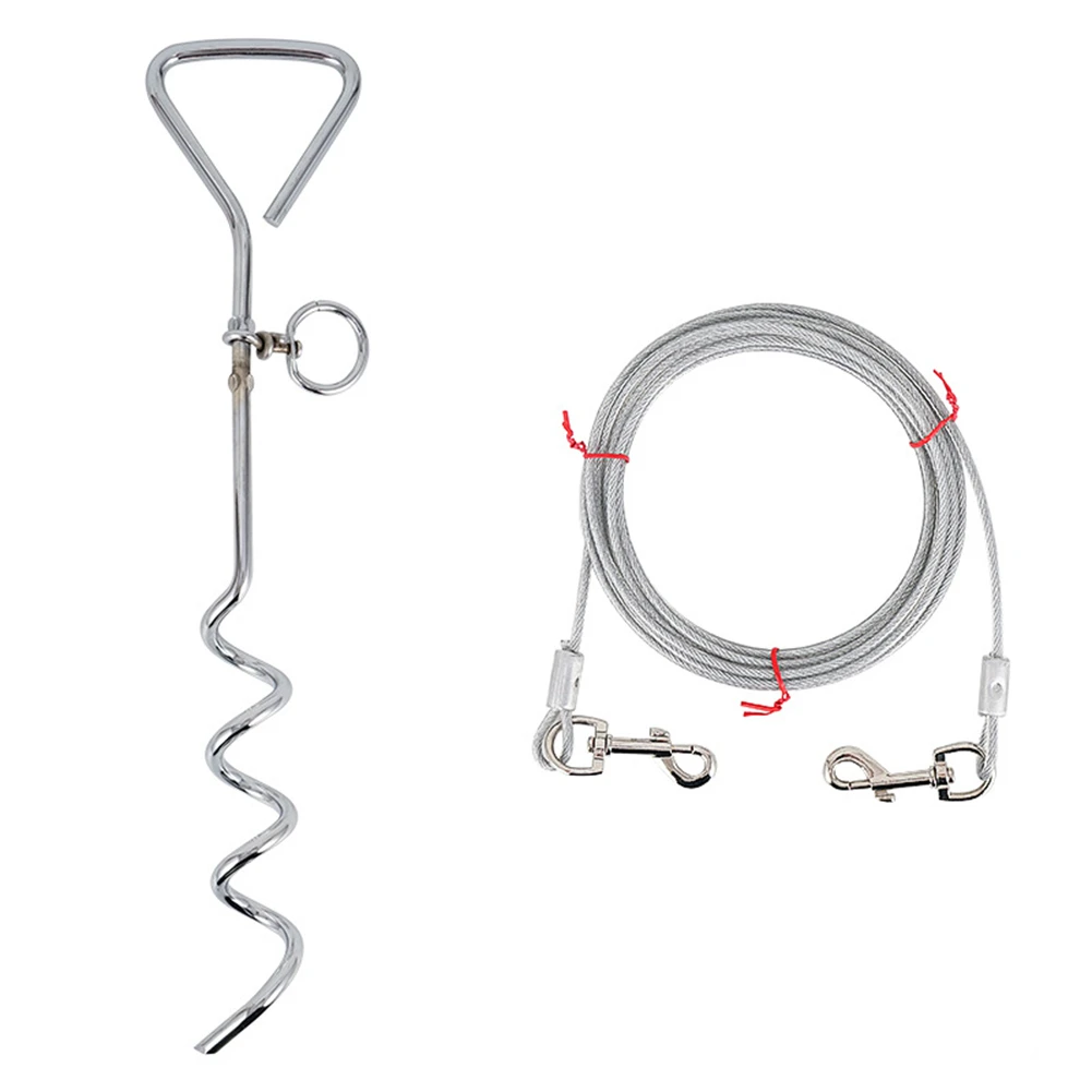 Heavy Duty Dog Camping Spiral Drill Tether Ground Tie Out Screw Stake Spike Pole Spiral Pet Walking Tool
Heavy Duty Dog Camping Spiral Drill Tether Ground Tie Out Screw Stake Spike Pole Spiral Pet Walking Tool