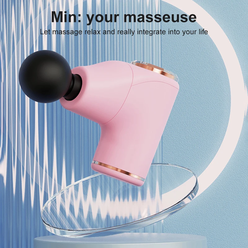 Portable Mini Fascia Gun Electric Massager USB Pocket Massage Gun Deep Muscle Relaxation Fitness Device Body Relaxing Equipment
Portable Mini Fascia Gun Electric Massager USB Pocket Massage Gun Deep Muscle Relaxation Fitness Device Body Relaxing Equipment