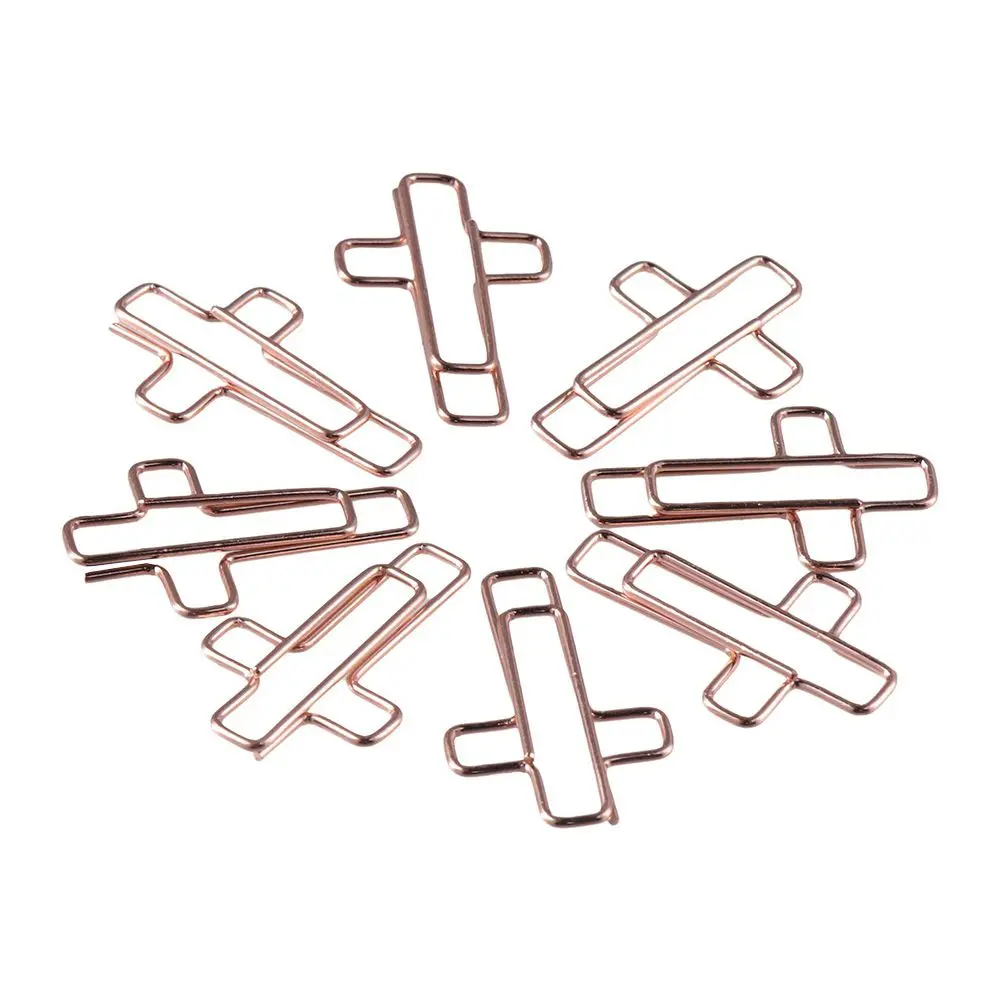 100Pcs Gold Christian Paper Clips Irony Cross Shaped Paper Clips High Quality Bible Study Supplies for Paper Document
100Pcs Gold Christian Paper Clips Irony Cross Shaped Paper Clips High Quality Bible Study Supplies for Paper Document