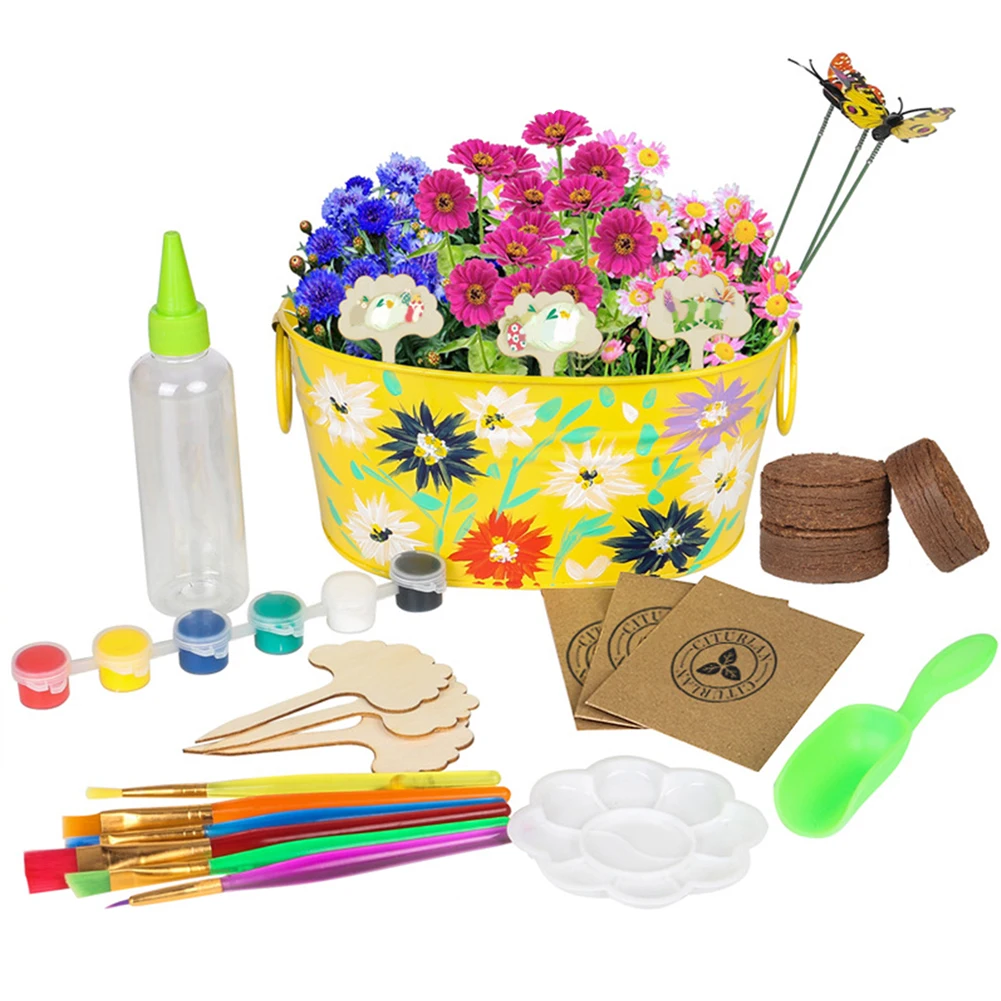 Инструменты для самостоятельной покраски садоводства, украшение для дома, яркая игрушка, подарок, железный горшок, цветочный набор для поса...
Инструменты для самостоятельной покраски садоводства, украшение для дома, яркая игрушка, подарок, железный горшок, цветочный набор для поса...