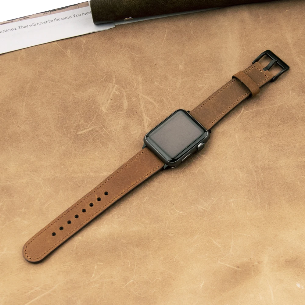Ремешок из натуральной коровьей кожи для Apple Watch Ultra Band 8 7 6 5 4 3 2 1 SE, браслет для Correa Apple Watch 49 45 41 44 40 42 38 мм
Ремешок из натуральной коровьей кожи для Apple Watch Ultra Band 8 7 6 5 4 3 2 1 SE, браслет для Correa Apple Watch 49 45 41 44 40 42 38 мм