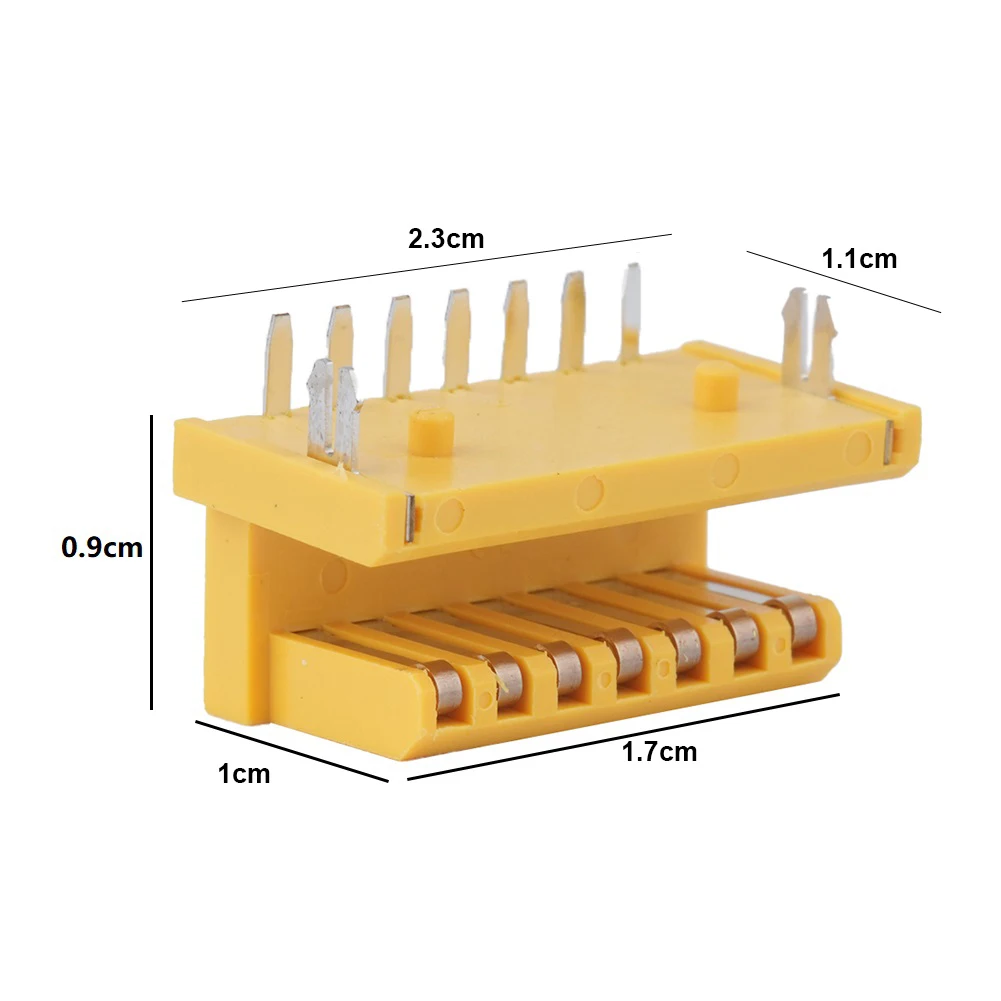 1/2/5pcs Connectors For 18V 18V BL1850 & BL1830 Charging Protection Board Home Improvement PCB Connector Terminal
1/2/5pcs Connectors For 18V 18V BL1850 & BL1830 Charging Protection Board Home Improvement PCB Connector Terminal