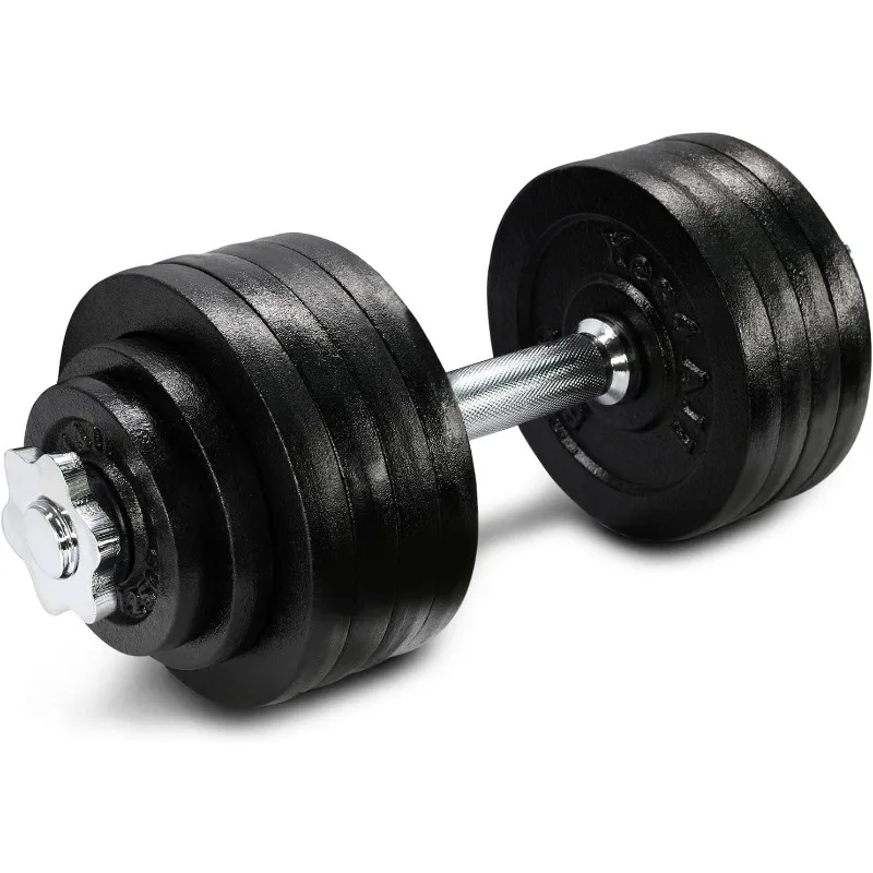 

Yes4All 52.5 lbs Adjustable Dumbbell Weight Set For Home Gym, Cast Iron Dumbbell, Single dumbbell