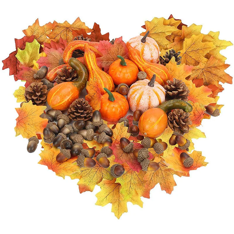 8cm Artificial Foam Pumpkin Fake Simulation Vegetabl Maple Leaves Pine Cones Happy Halloween Decoationsr Party Props DIY Crafts
8cm Artificial Foam Pumpkin Fake Simulation Vegetabl Maple Leaves Pine Cones Happy Halloween Decoationsr Party Props DIY Crafts