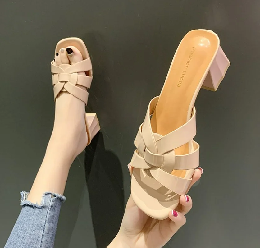 Women Slippers Summer Slides Open Toe High Heel Casual Shoes Leisure Sandal Female Beach Flip Flops
Women Slippers Summer Slides Open Toe High Heel Casual Shoes Leisure Sandal Female Beach Flip Flops