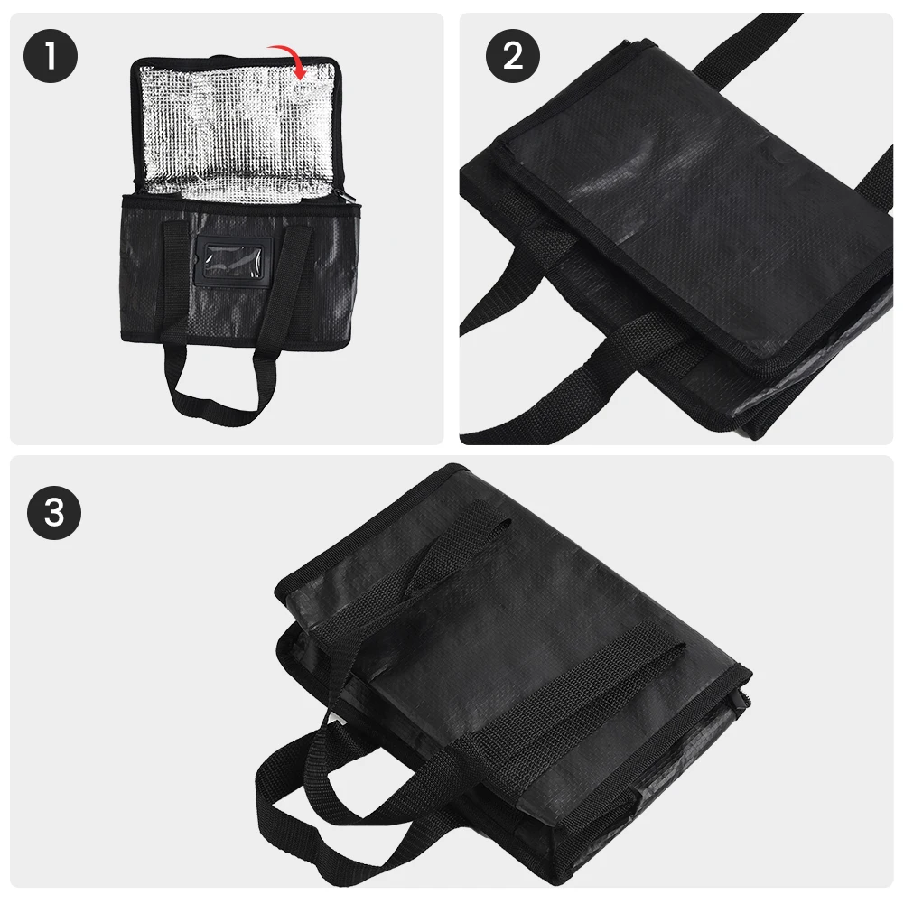 Pizza Bag Meal Delivery Bag Hot Sale Replacement Takeaway Thermal Warm Cold Bag 16L/28L/50L 1pcs Food Delivery Bag
Pizza Bag Meal Delivery Bag Hot Sale Replacement Takeaway Thermal Warm Cold Bag 16L/28L/50L 1pcs Food Delivery Bag