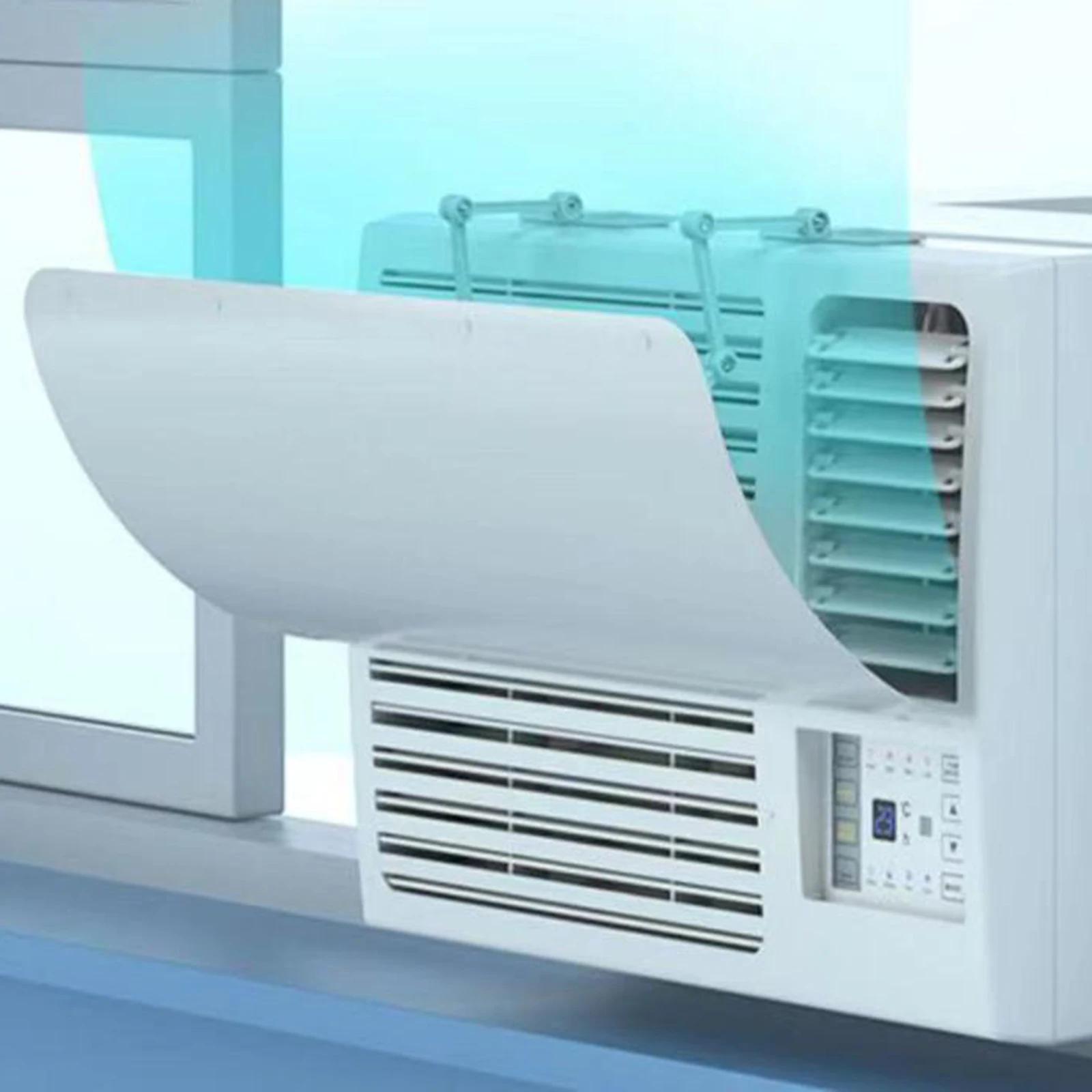 Brand New Air Conditioner Deflector For Casement Wind Deflector Air Deflector 53 * 27 Cm AC Deflector Wall Unit
Brand New Air Conditioner Deflector For Casement Wind Deflector Air Deflector 53 * 27 Cm AC Deflector Wall Unit