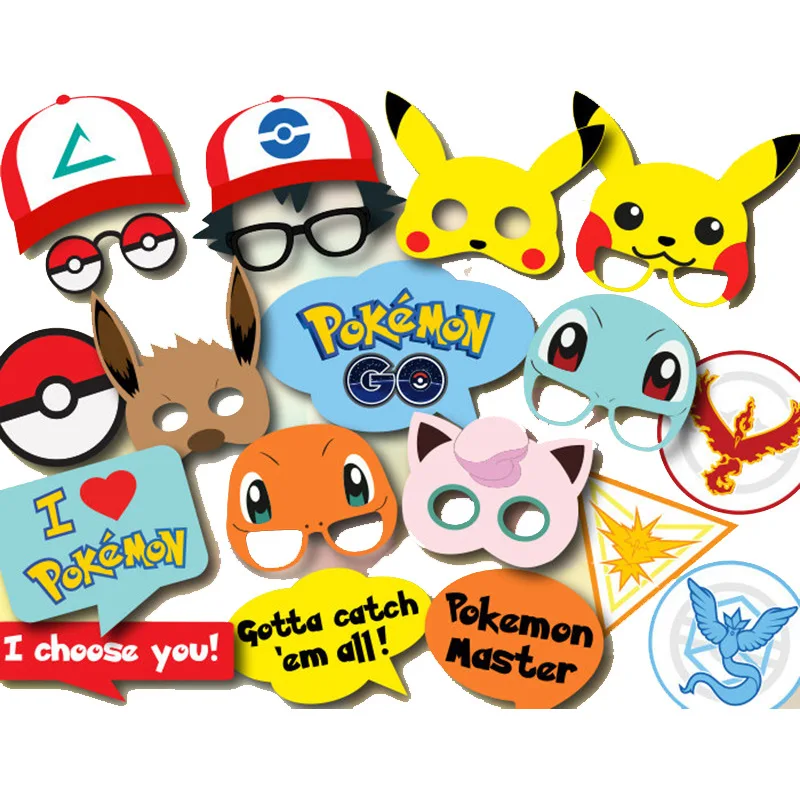 Pokemon Pikachu 19pcs Photography Props Baby Birthday Party Hand Holding License Plate Photo Booth 19 Sets of Props
Pokemon Pikachu 19pcs Photography Props Baby Birthday Party Hand Holding License Plate Photo Booth 19 Sets of Props