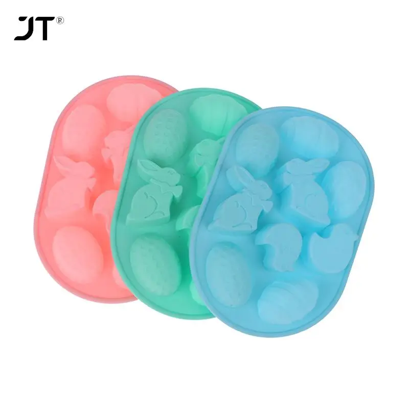 Easter Silicone Mold Rabbit Colored Egg Chocolate Cake Mold DIY Dinosaur Egg Baking Mould Pastry Fondant Molds Soap Mold
Easter Silicone Mold Rabbit Colored Egg Chocolate Cake Mold DIY Dinosaur Egg Baking Mould Pastry Fondant Molds Soap Mold