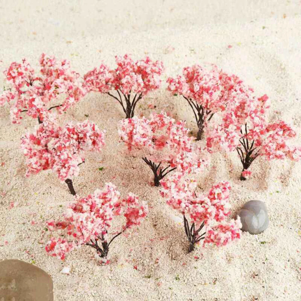 20pc Sakura Tree Model Flowering Cherry Tree Plant Models Tree Railway Layout Scene Decoration DIY Landscaping Garden Materials
20pc Sakura Tree Model Flowering Cherry Tree Plant Models Tree Railway Layout Scene Decoration DIY Landscaping Garden Materials