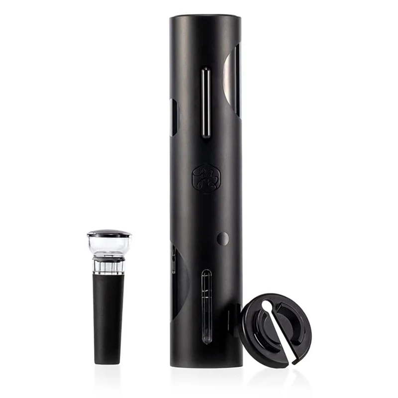 Electric Wine Opener Set, Automatic Corkscrew For Wine Bottles With Foil Cutter Vacuum Stopper Battery Operated Cordless
Electric Wine Opener Set, Automatic Corkscrew For Wine Bottles With Foil Cutter Vacuum Stopper Battery Operated Cordless
