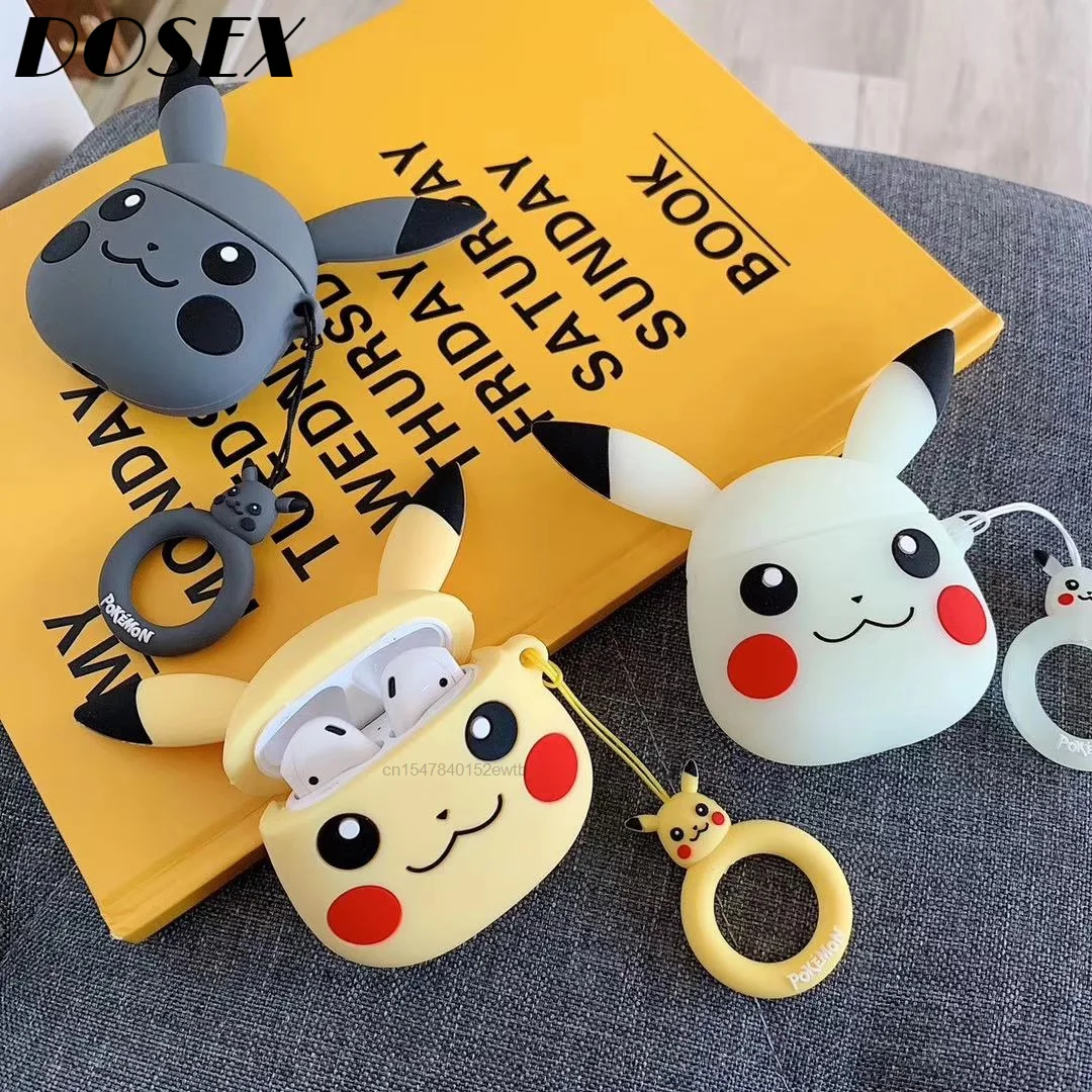 Cartoon Pokemon Pikachu Headset Cover AirPods Protective Case 1 2 Generation Case Wireless Creativity Lovely Trendy Soft Frosted
Cartoon Pokemon Pikachu Headset Cover AirPods Protective Case 1 2 Generation Case Wireless Creativity Lovely Trendy Soft Frosted