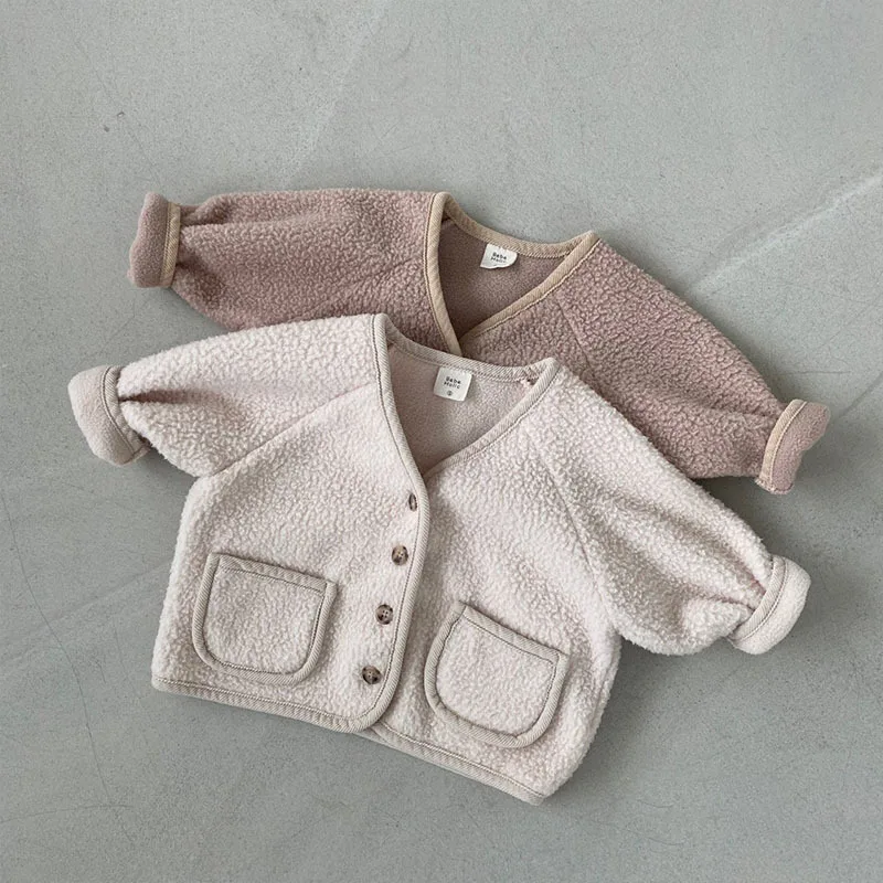 Baby Coat 2023 Autumn and Winter Soft Warm Baby Boy's Jacket Coat Casual Cardigan Polar Fleece 0-3Year Baby Girl Coat
Baby Coat 2023 Autumn and Winter Soft Warm Baby Boy's Jacket Coat Casual Cardigan Polar Fleece 0-3Year Baby Girl Coat