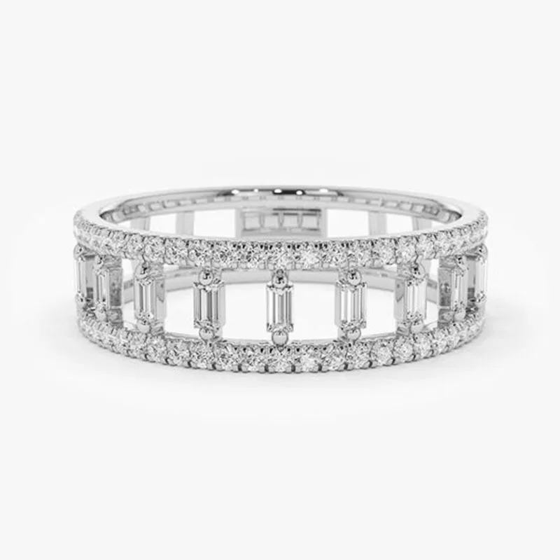 New Creative Trendy 3 Colors Available Hollow Out Geometric Rings For Women Shine CZ Stone Inlay Punk Fashion Jewelry Party Gift
New Creative Trendy 3 Colors Available Hollow Out Geometric Rings For Women Shine CZ Stone Inlay Punk Fashion Jewelry Party Gift