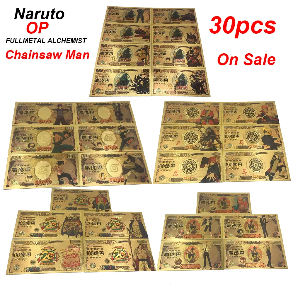 Сделай Сам 30 дизайнов SailorMoon Naturo One P Chainsawman японский Классический Аниме 10000 иен Золотая банкнота
Сделай Сам 30 дизайнов SailorMoon Naturo One P Chainsawman японский Классический Аниме 10000 иен Золотая банкнота
