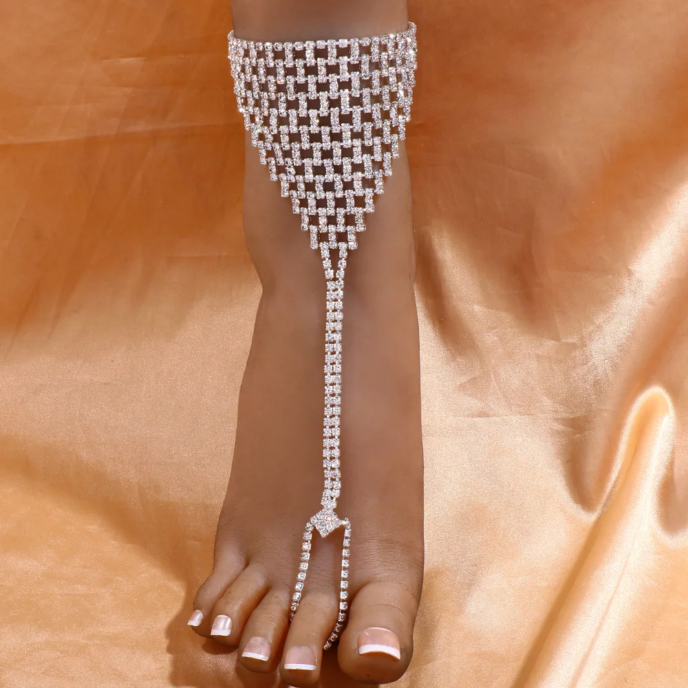 Vogue of new fund of 2022 feet act the role of diamond mesh even anklets summer beach trend set auger foot ornaments ankle foot
Vogue of new fund of 2022 feet act the role of diamond mesh even anklets summer beach trend set auger foot ornaments ankle foot