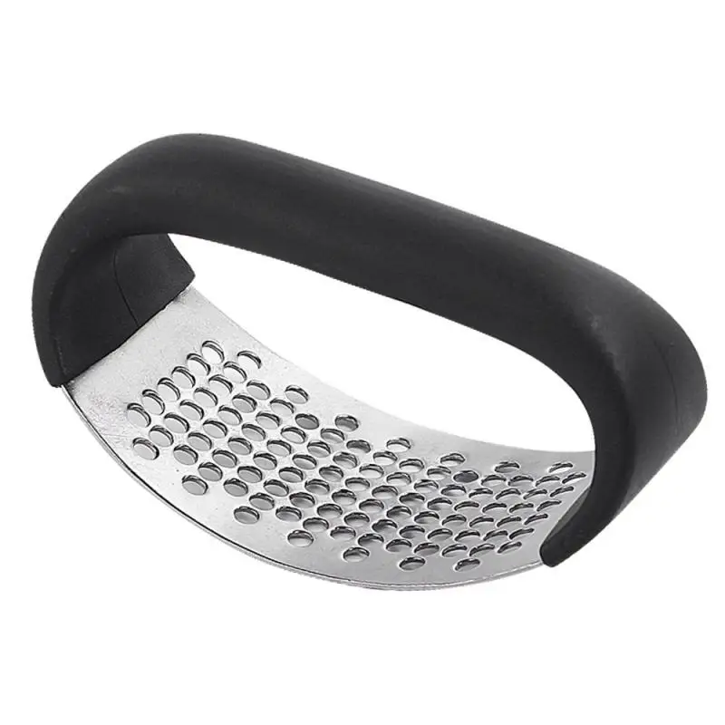Stainless Steel Garlic Press Curved Hand-held Garlic Spud Press-type Garlic Masher Manual Garlic Peeler Peeler Household
Stainless Steel Garlic Press Curved Hand-held Garlic Spud Press-type Garlic Masher Manual Garlic Peeler Peeler Household
