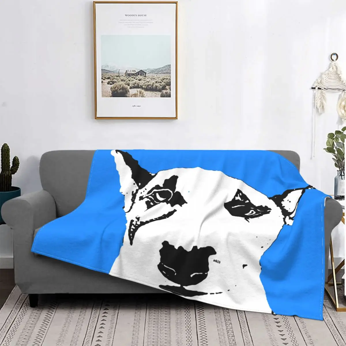 Bull Terrier Dog Blanket Flannel Print Multifunction Super Warm Throw Blankets for Home Travel Quilt
Bull Terrier Dog Blanket Flannel Print Multifunction Super Warm Throw Blankets for Home Travel Quilt