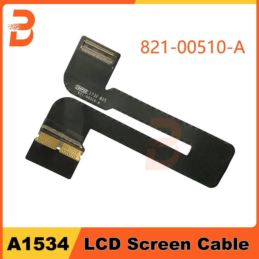 New A1534 LCD Cable LED LVDs Display Cable 821-00318-01 821-00510-A For MacBook Retina 12" A1534 2015 2016 2017 Year
New A1534 LCD Cable LED LVDs Display Cable 821-00318-01 821-00510-A For MacBook Retina 12" A1534 2015 2016 2017 Year