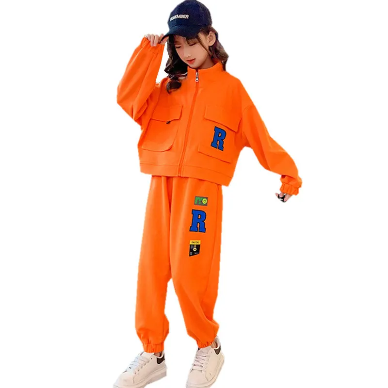 Girls Clothes Spring Autumn Outfits Cargo Jacket Top and Sport Pants Fashion Korean Casual Style Children Costumes 4-14Years Old
Girls Clothes Spring Autumn Outfits Cargo Jacket Top and Sport Pants Fashion Korean Casual Style Children Costumes 4-14Years Old